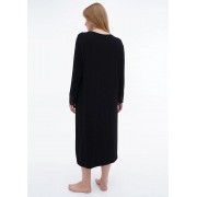 Нічна сорочка Cotpark чорна 2XL,3XL,4XL  13642